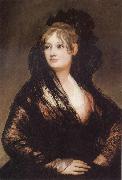 Francisco de Goya Portrait of Dona Isbel de Porcel oil painting reproduction
